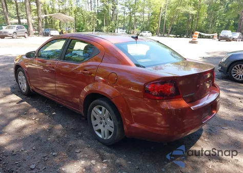2012 Dodge Avenger Se from USA, damaged, VIN 1C3CDZAB9CN270393
